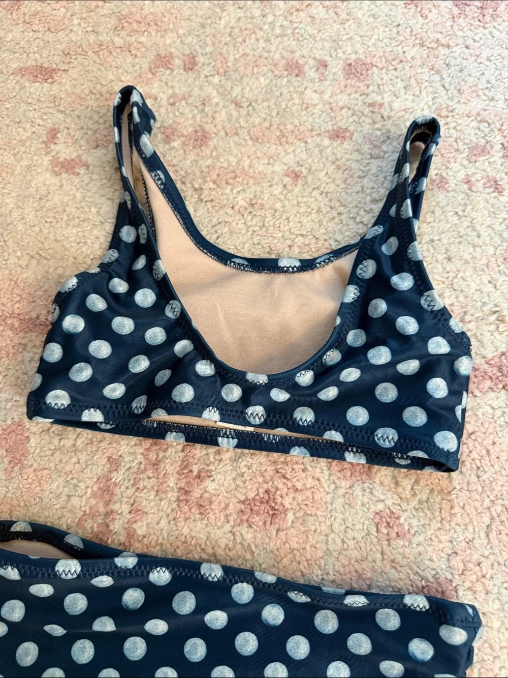 Tea Collection High Waisted Polka Dot Bikini - Size 4